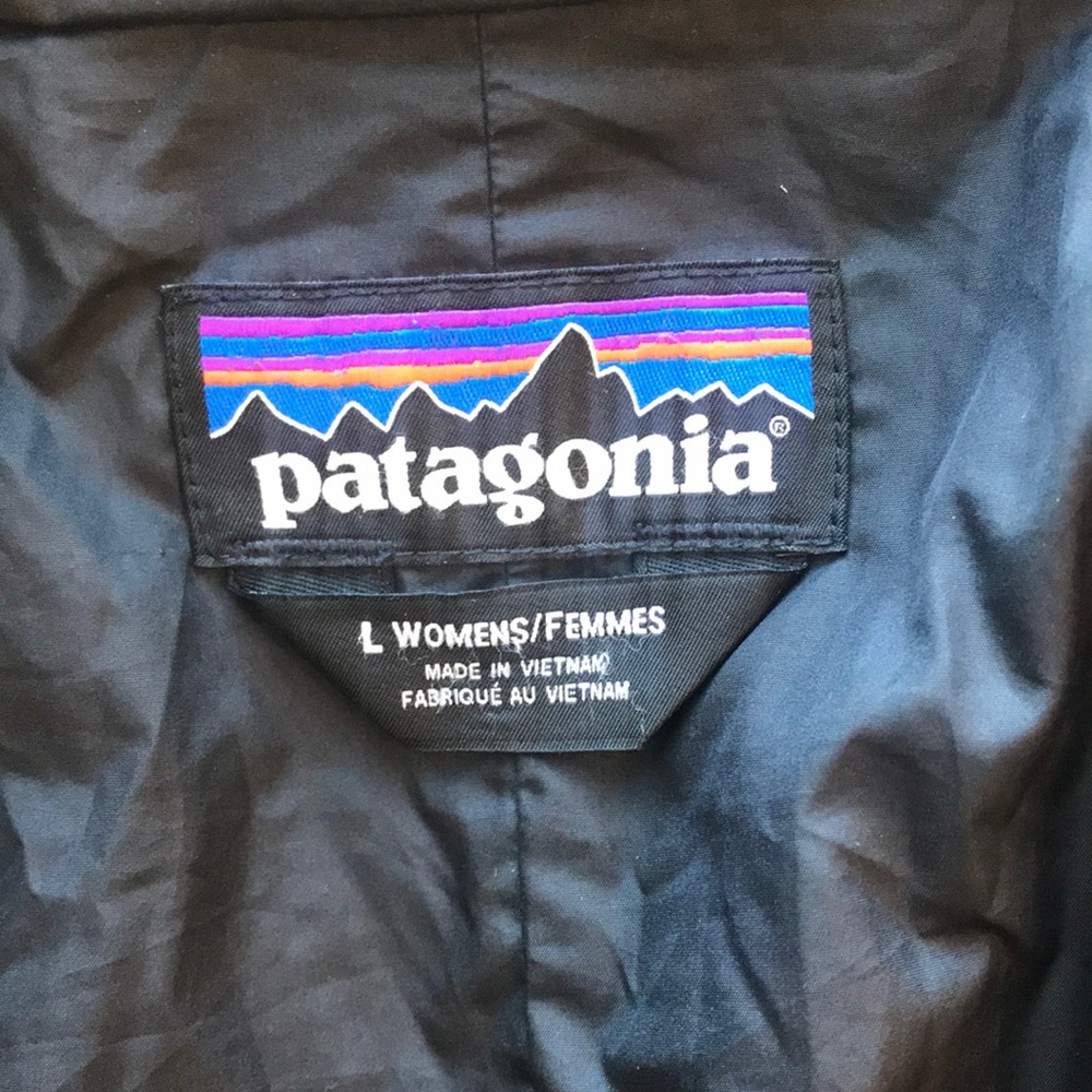 Patagonia 3-in-one snowbelle ski jacket large black purple - Picture 7 of 16